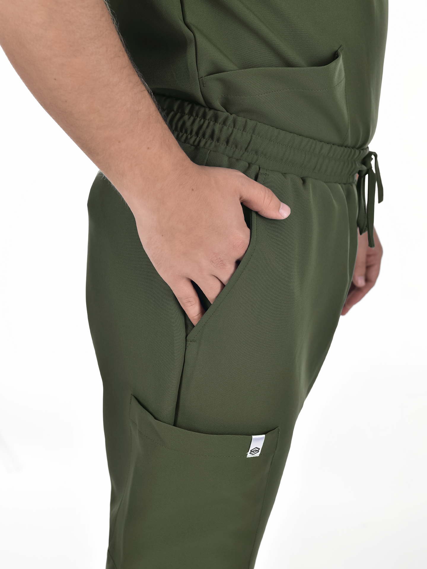 OSLO Men's scrub pants Khaki