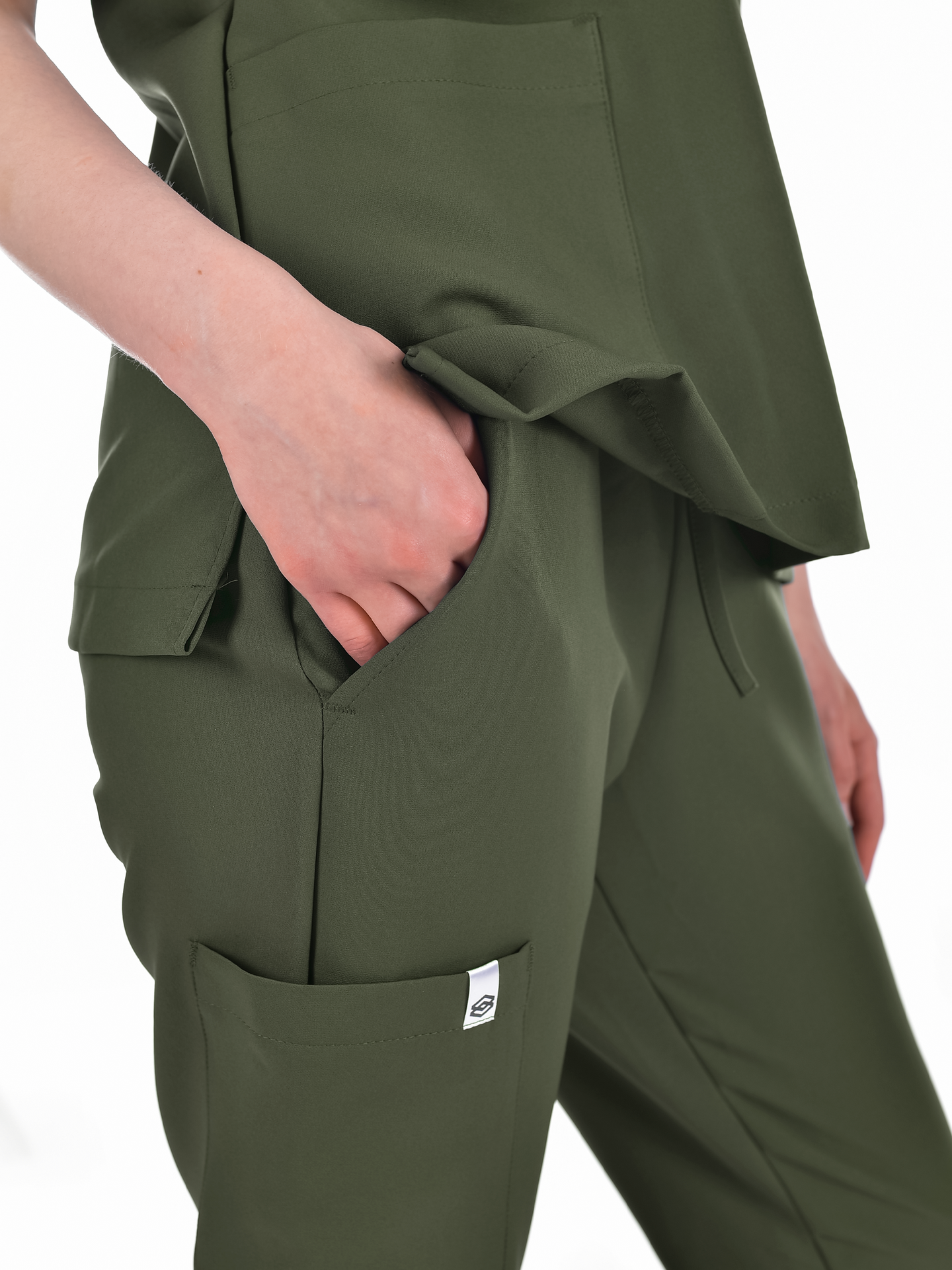 OSLO Women's scrub pants Khaki