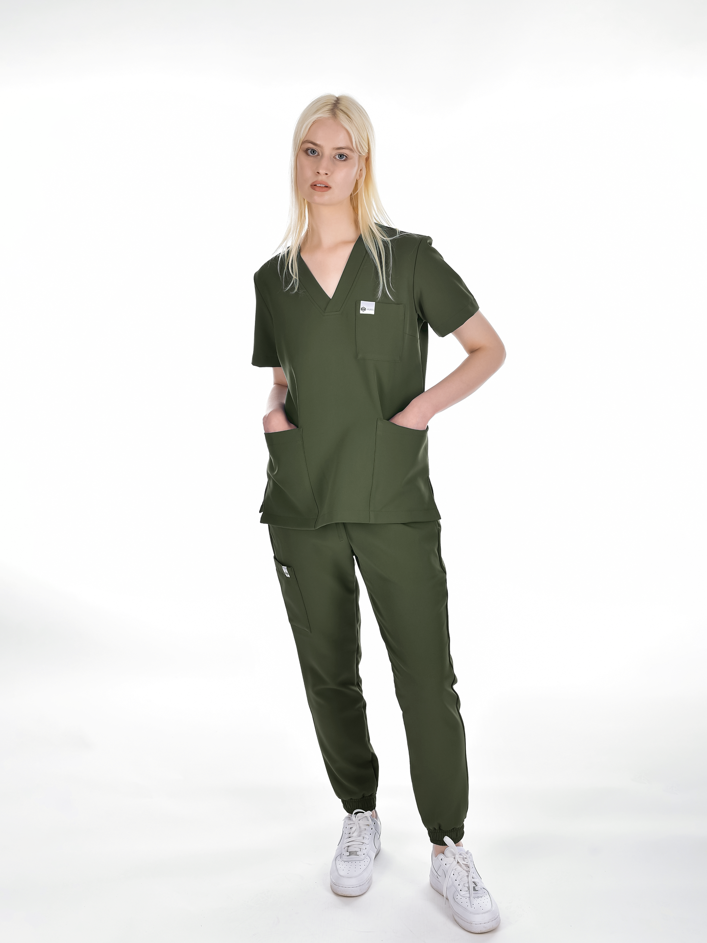 OSLO Women's scrub pants Khaki