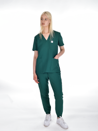 OSLO Women's scrub top Green